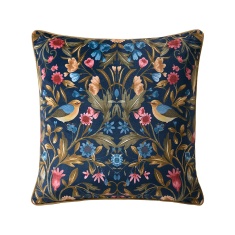 Catherine Lansfield Hedgerow Hopper Cushion 45cm - Navy