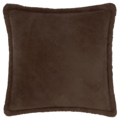 Furn Kallu Feather Cushion 45cm - Chocolate