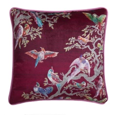 Laurence Llewelyn-Bowen Birdity Absurdity Cushion 43cm - Pink