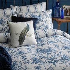 Laura Ashley Tuileries Duvet Set - Midnight