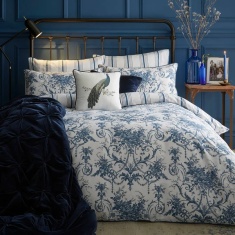 Laura Ashley Tuileries Duvet Set - Midnight