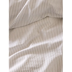Laura Ashley Cornish Stripe Duvet Set - Natural Laura Ashley Cornish Stripe Duvet Set - Natural