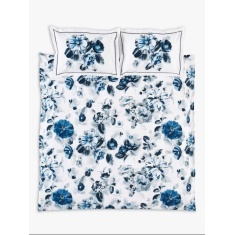 Designers Guild Indigo Flower Duvet Set - Multi