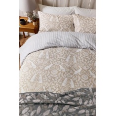 Helena Springfield Hares Duvet Set - Linen