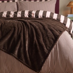 Furn Kallu Throw 130x180cm - Chocolate