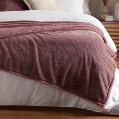 Furn Kallu Throw 130x180cm - Mulberry