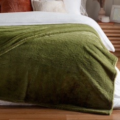 Furn Kallu Throw 130x180cm - Olive