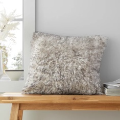 Catherine Lansfield Arctic Fox Cushion 45cm - Grey