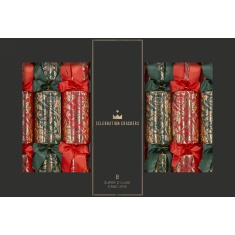 Heart & Soul Traditional Christmas Crackers 8pk Heart & Soul Traditional Christmas Crackers 8pk