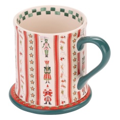 Cath Kidston Nutcracker Stripe Mollie Mug & Coaster Cath Kidston Nutcracker Stripe Mollie Mug & Coaster