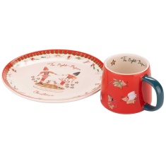 Cath Kidston Nutcracker Xmas Eve Mini Mug & Plate Cath Kidston Nutcracker Xmas Eve Mini Mug & Plate