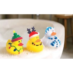 Christmas Duck Family Set of 3