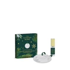 Ashleigh & Burwood Festive Fir & Cedarwood Scented Hanging Ceramic & Refresher Spray Ashleigh & Burwood Festive Fir & Cedarwood Scented Hanging Ceramic & Refresher Spray