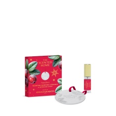 Ashleigh & Burwood Frosted Berry Scented Hanging Ceramic & Refresher Spray Ashleigh & Burwood Frosted Berry Scented Hanging Ceramic & Refresher Spray