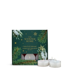 Ashleigh & Burwood Festive Fir & Cedarwood Tealights 9 Pack
