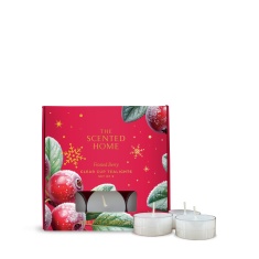 Ashleigh & Burwood Frosted Berry Tealights 9 Pack