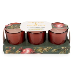 Candlelight Forest Pine Votives Candles Set of 3 Candlelight Forest Pine Votives Candles Set of 3