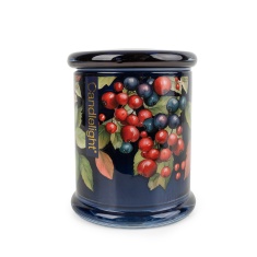 Candlelight Wild Cranberry & Juniper Large Glass Lidded Jar Candle Candlelight Wild Cranberry & Juniper Large Glass Lidded Jar Candle