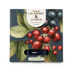 Candlelight Wild Cranberry & Juniper Tealights Set of 9 Candlelight Wild Cranberry & Juniper Tealights Set of 9