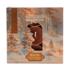 Candlelight Mistletoe Woodland Tealights Set of 9 Candlelight Mistletoe Woodland Tealights Set of 9