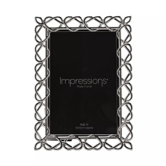Impressions Heart Design Photo Frame 4x6in