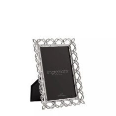 Impressions Heart Design Photo Frame 4x6in