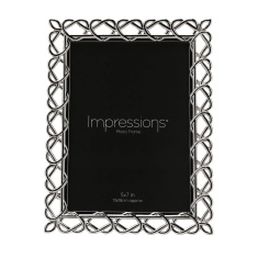 Impressions Heart Design Photo Frame 5x7in