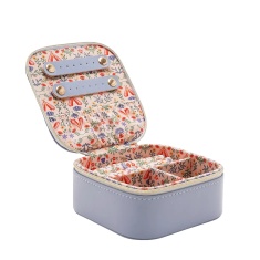 Sophia Lane Blue Floral Jewellery Box Sophia Lane Blue Floral Jewellery Box