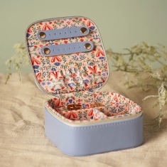 Sophia Lane Blue Floral Jewellery Box Sophia Lane Blue Floral Jewellery Box