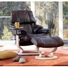 Stressless Reno Chair With Classic Base Stressless Reno Chair With Classic Base
