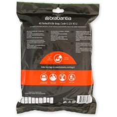 Brabantia PerfectFit Size G - 23-30L Bin Liners 40 Pack