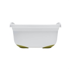 Addis Soft Touch Washing Up Bowl 8.5L - White/Green