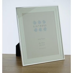 Sixtrees Park Lane Photo Frame - Silver Plated