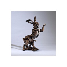 Edge Boxing Hare Sculpture