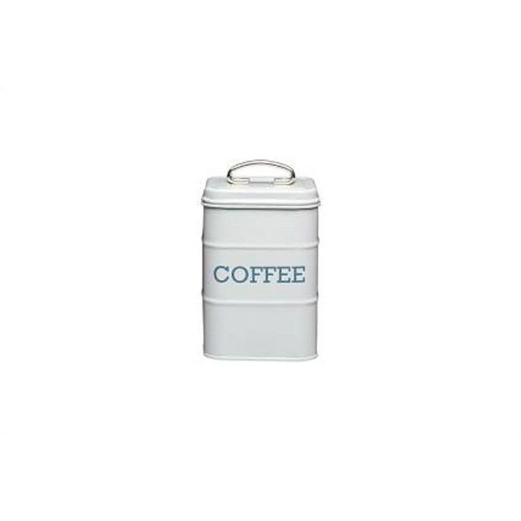 Living Nostalgia French Grey Coffee Tin