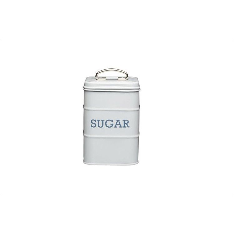 Living Nostalgia French Grey Sugar Tin