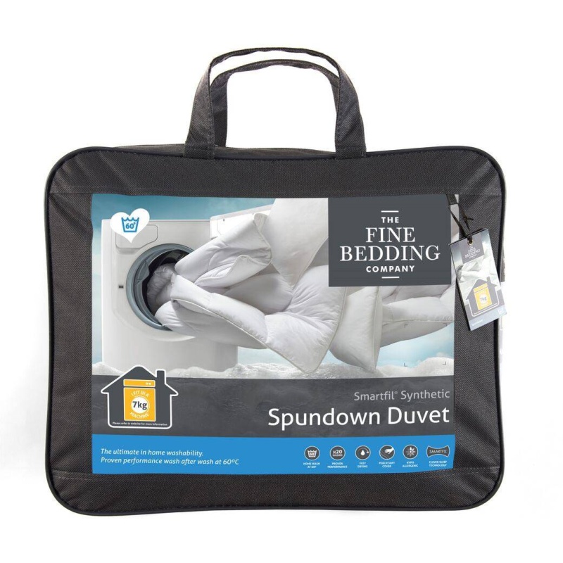 The Fine Bedding Company Light Spundown 13.5 4.5 And 9 Tog Duvet Four Seasons - Double