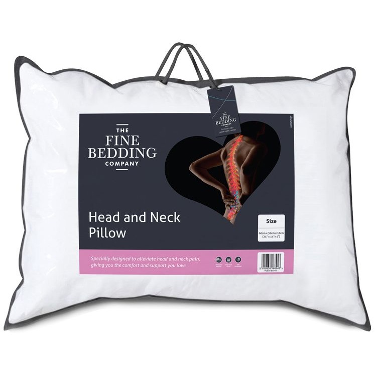 The Fine Bedding Company Head and Neck Pillow