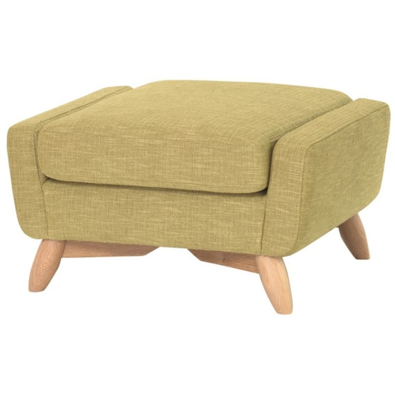 Ercol Cosenza Footstool in T302 fabric combination