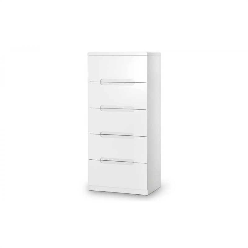 Julian Bowen Manhattan 5 Drawer Narrow Chest