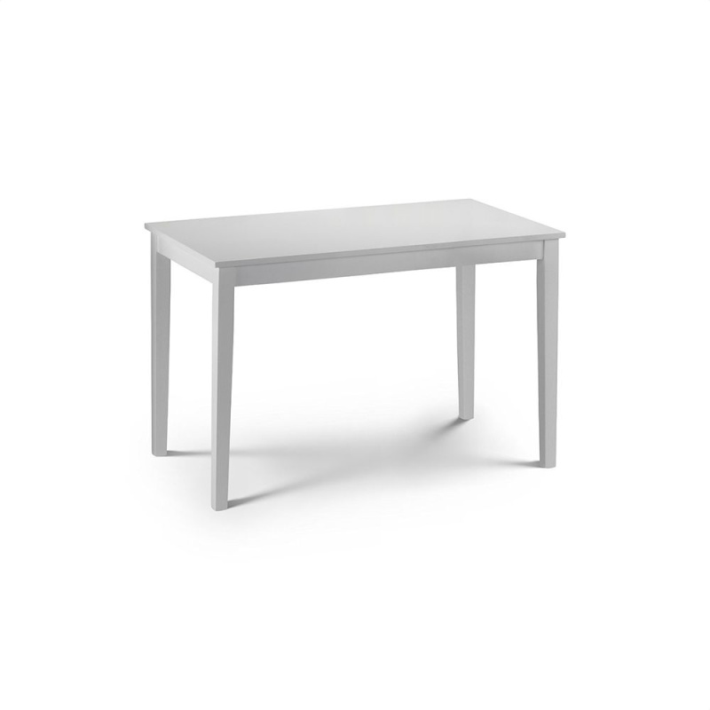 Taku Satin White Dining Table