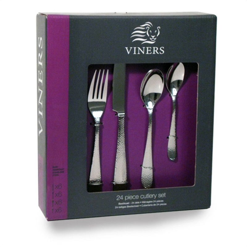 Viners Glamour 24 Piece 18/0 Cutlery Set