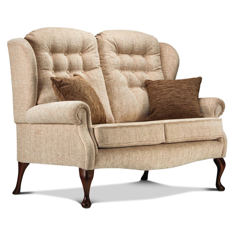 Sherborne Lynton High Seat Fabric 2-Seater Sofa