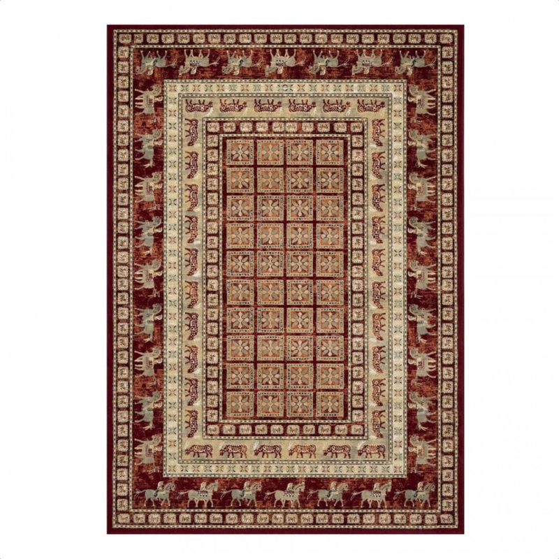 Mastercraft Noble Art 65106/390 Rug-(Red/Beige)