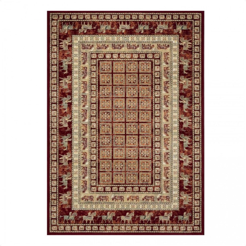 Mastercraft Noble Art 65106/390 Rug-(Red/Beige)