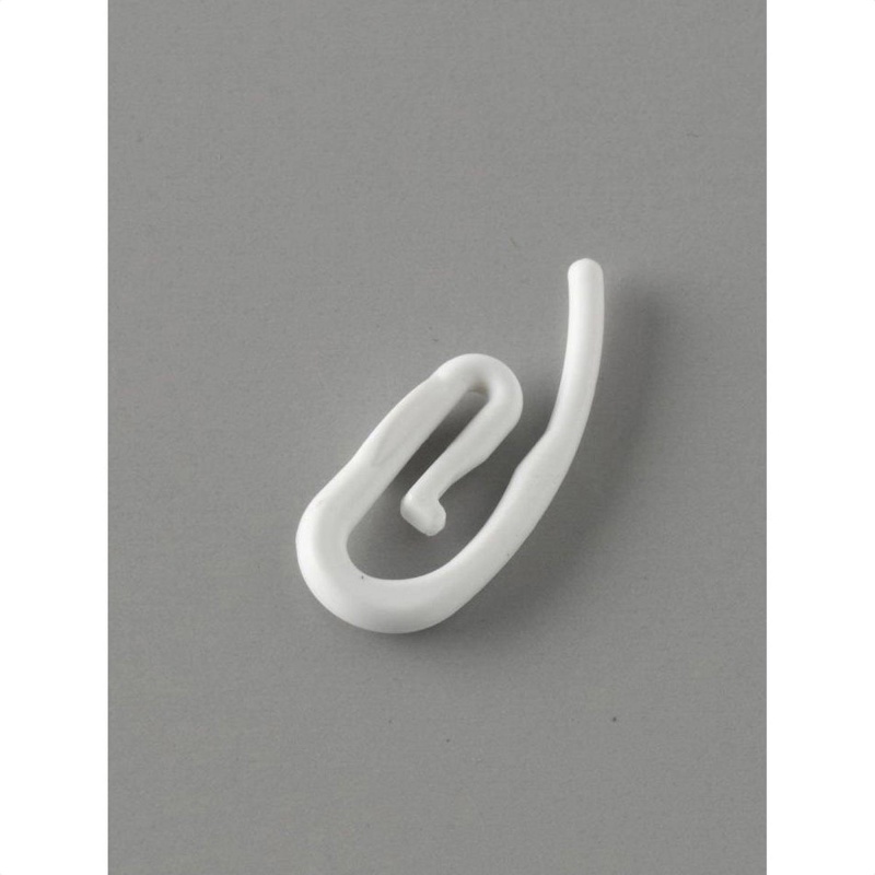 Sunflex Swish White Curtain Hooks White