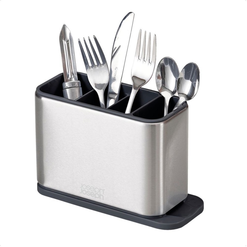 Joseph Joseph Surface Stainless Steel Cutlery Drainer Downtown