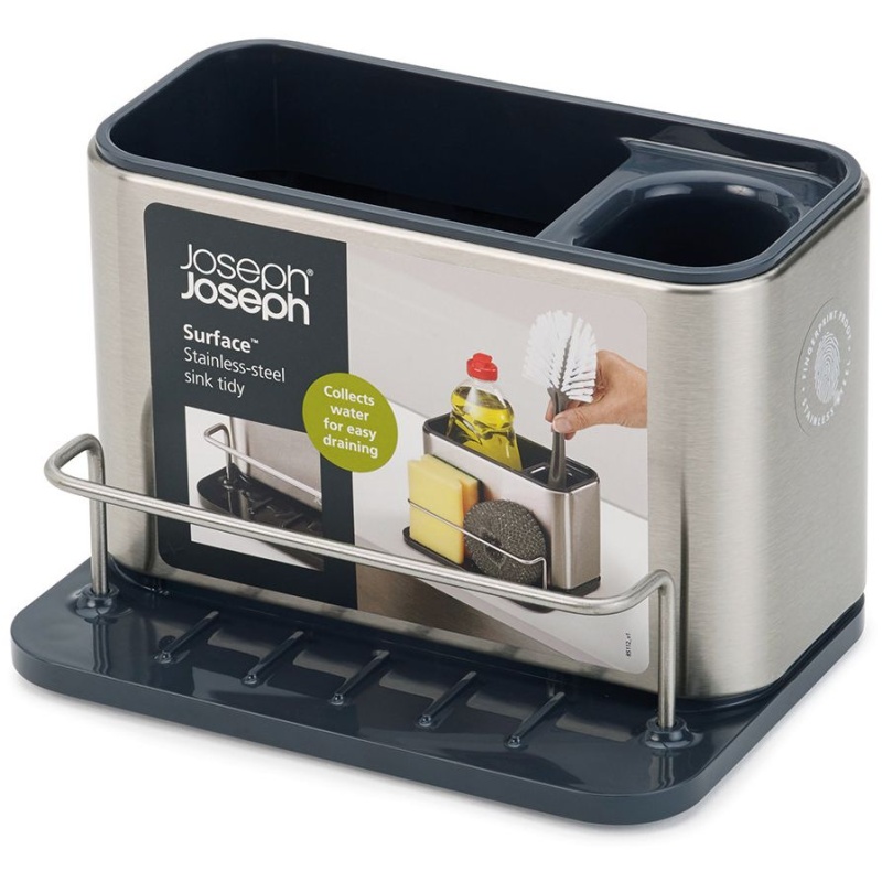 Joseph Joseph Surface Stainless Steel Sink Tidy