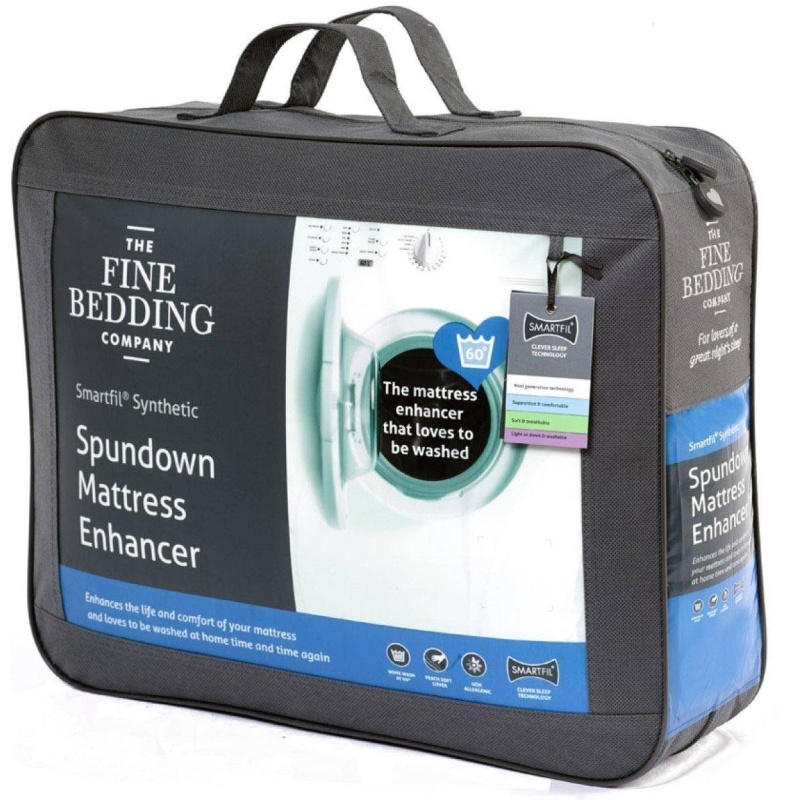The Fine Bedding Company Peach Spundown Mattress Enhancer - King