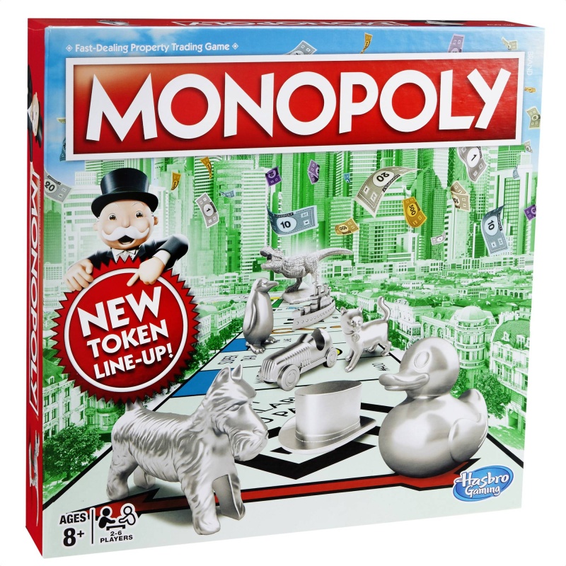 Hasbro Monopoly Classic (New Tokens) - Boxed